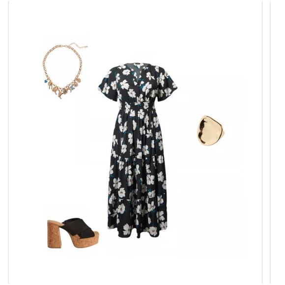 Torrid X-Band Platform chunky Heeled Sandal Size 9WW NWT - Picture 9 of 12